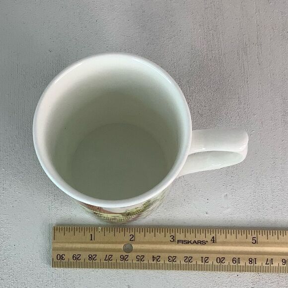 ROSE of ENGLAND ENGLISH COUNTRY COTTAGE Fine Bone China Medium Mug White - Picture 8 of 10